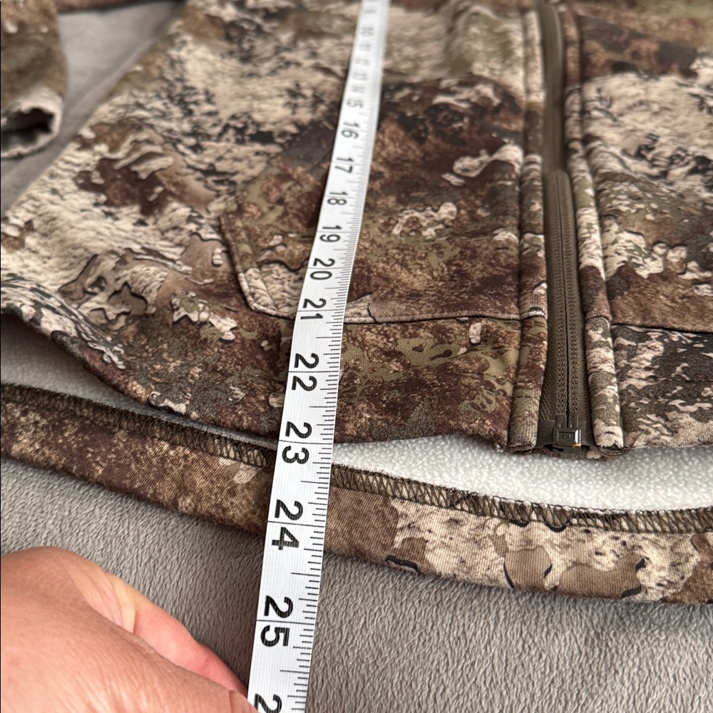 RedHead Kids Camo Strata Hoodie - Brown, Green, Tan Sz L - Picture 3 of 12